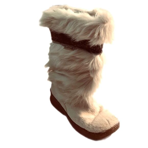 BearPaw goat hair shearling lined boots - Picture 3 of 11